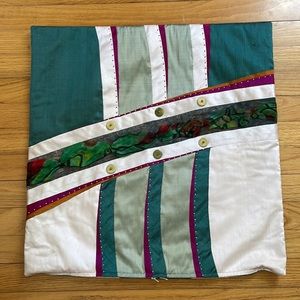 silk pillow cover decor pillow